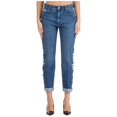 Shop Stella Mccartney Women's Boyfriend Fit Jeans In Blue