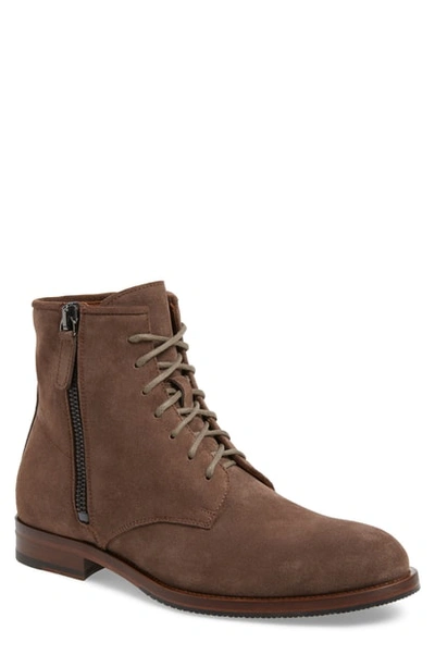 Shop Aquatalia Vladimir Weatherproof Boot In Dark Taupe