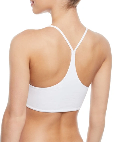 Shop Skin Supernatural Ora Racerback Bralette In White