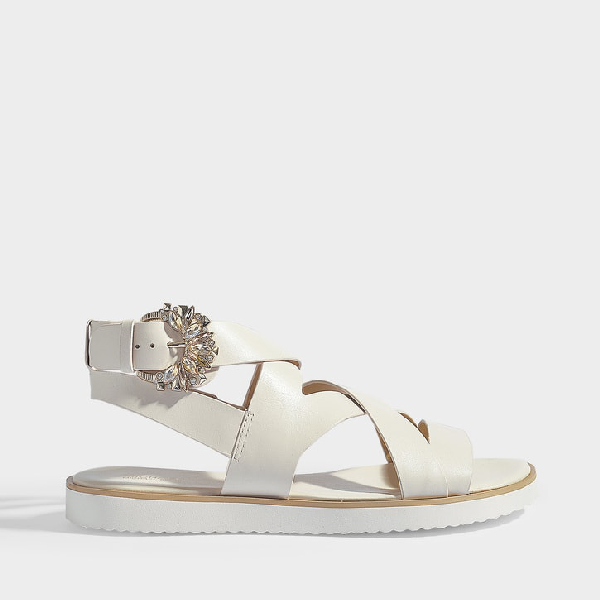 michael kors frieda slide flat sandals