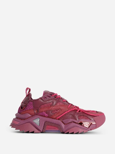 Shop Calvin Klein 205w39nyc Sneakers In Purple