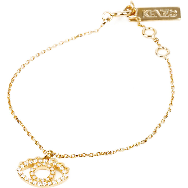 kenzo eye necklace