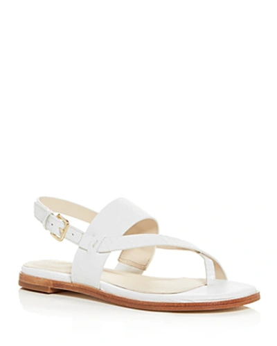 Shop Cole Haan Women's Anica Thong Sandals In Optic White