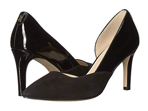 cole haan black suede pumps