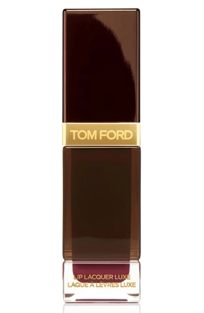 Shop Tom Ford Lip Lacquer Luxe In 10 Beaujolais / Matte