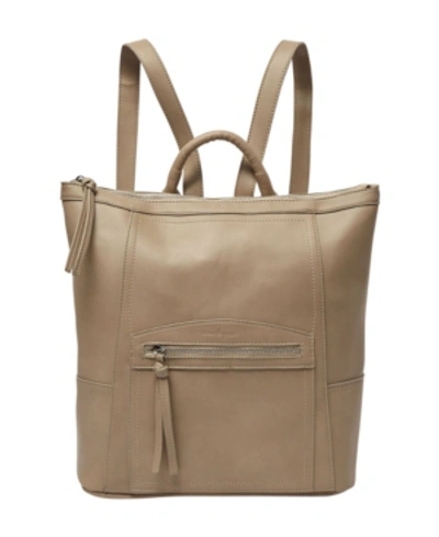 Shop Urban Originals ' Eternity Vegan Leather Backpack In Taupe