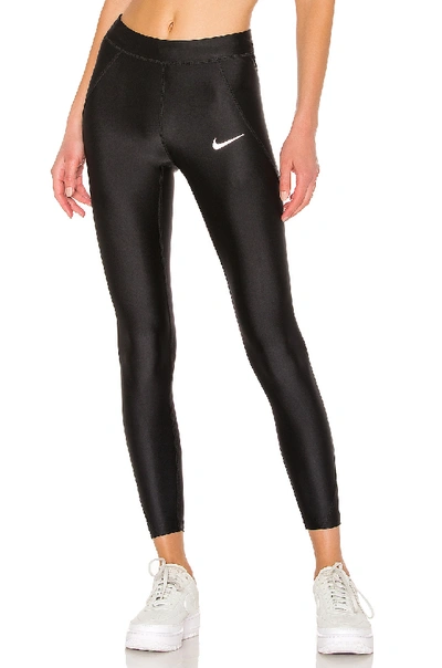 Shop Nike Speed 7/8 Tight Legging In Black.