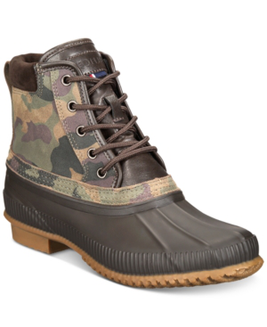 macy's tommy hilfiger duck boots