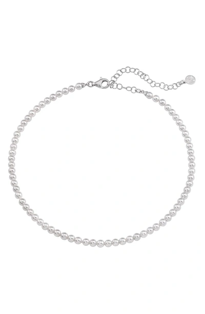 Shop Majorica Simulated Pearl Necklace In White
