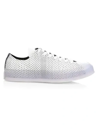 Shop Converse Neon Wave Chuck 70 Low-top Jacquard Sneakers In White Black