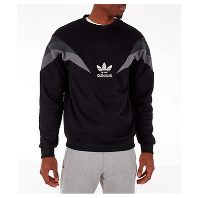 Shop Adidas Originals Adidas Men's Originals Sr Crewneck Sweatshirt In Black Size X-large
