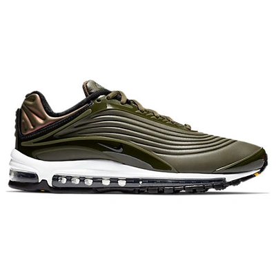 Shop Nike Men's Air Max Deluxe Se Casual Shoes, Green - Size 10.5