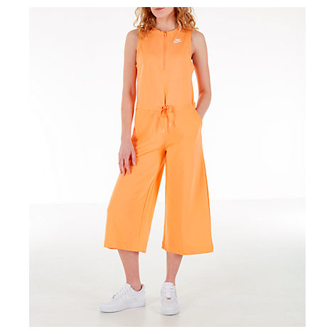 orange nike jumpsuit womens