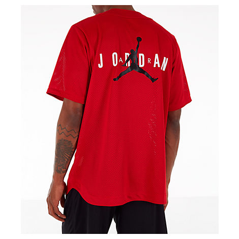 jordan jumpman mesh baseball jersey