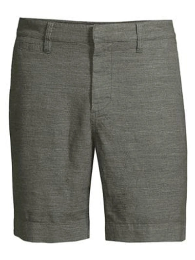 Shop John Varvatos St. John Flat Front Shorts In Grey