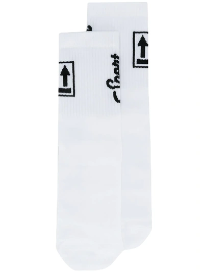 Shop Off-white Icon Printed Socks