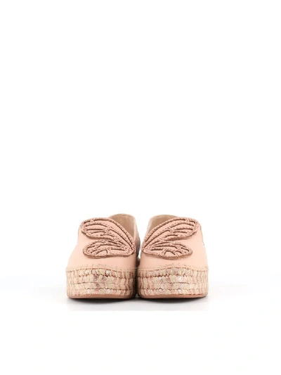 Shop Sophia Webster Espadrilles Bibi Butterfy In Beige