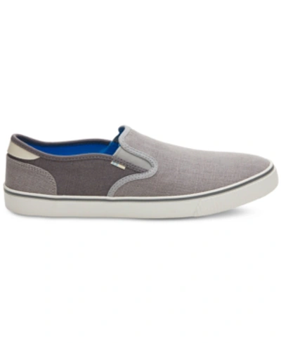 Shop Toms Men's Baja Slip-ons Men's Shoes In Gray