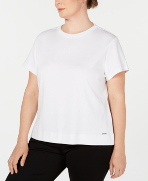 calvin klein plus size t shirts