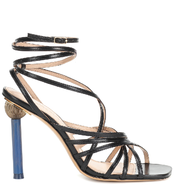 jacquemus mismatched heels