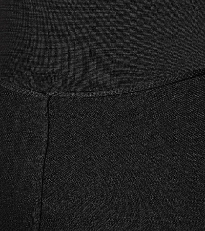 Shop Victoria Beckham Off-the-shoulder Stretch Dress In Black