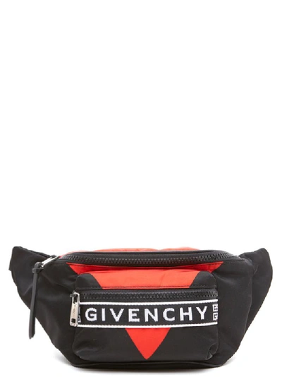 Shop Givenchy Logo Belt Bag In Black