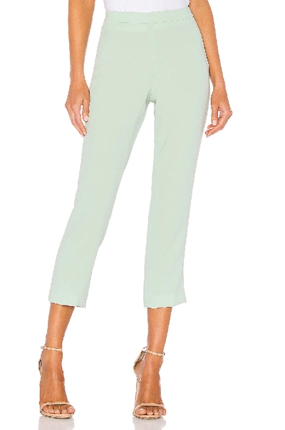 Shop Theory Basic Pull On Pant In Opal Green