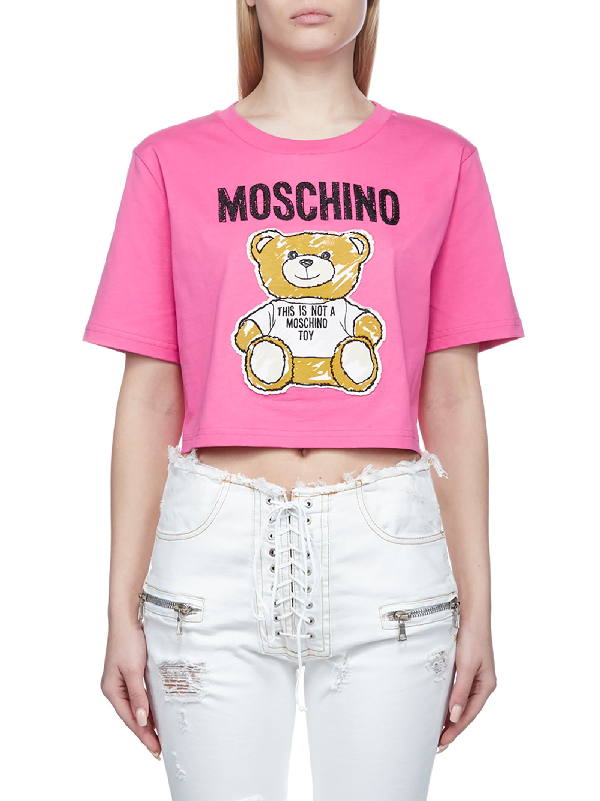 Moschino Printed T In Pink | ModeSens