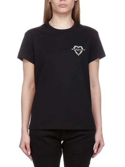 Shop Givenchy Short Sleeve T-shirt In Nero