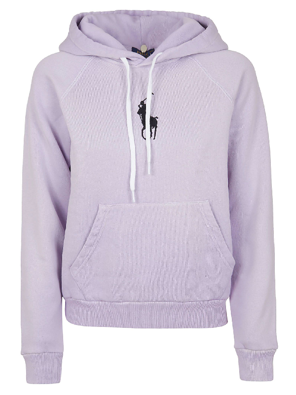 purple polo ralph lauren hoodie