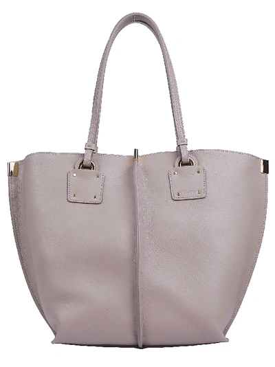 Shop Chloé Chloè Shoulder Bag In Motty Grey