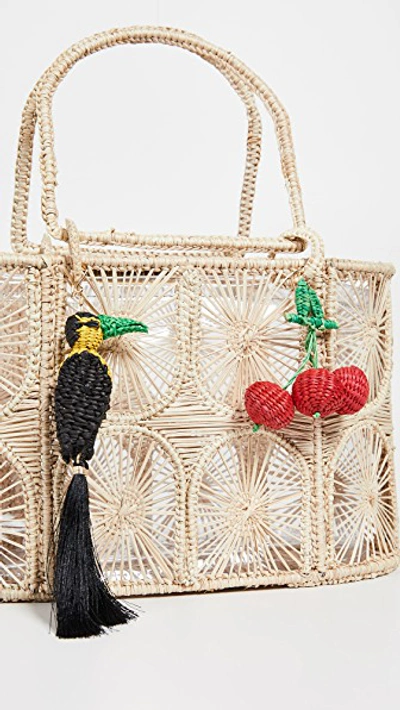 Shop Mercedes Salazar Woven Tote Bag In Natural