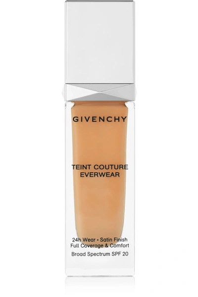 Shop Givenchy Teint Couture Everwear Foundation Spf20 In Sand