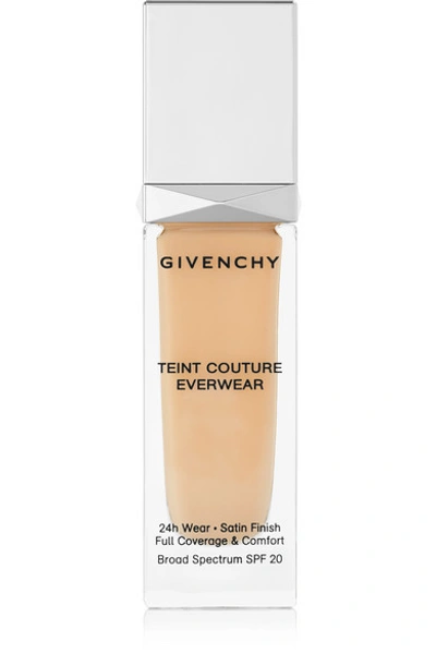 Shop Givenchy Teint Couture Everwear Foundation Spf20 In Beige