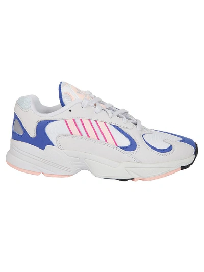 Shop Adidas Originals Yung 1 Sneakers In White