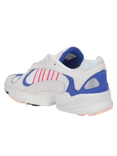 Shop Adidas Originals Yung 1 Sneakers In White
