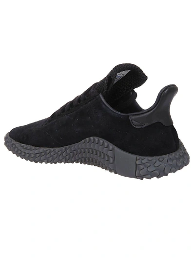 Shop Adidas Originals Kamanda Sneakers In Black