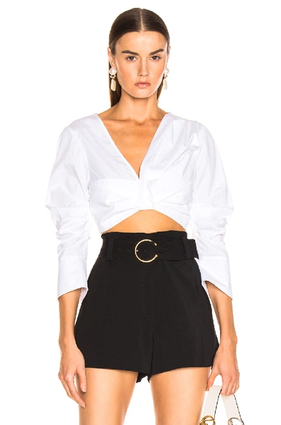 Shop A.l.c Elise Top In White