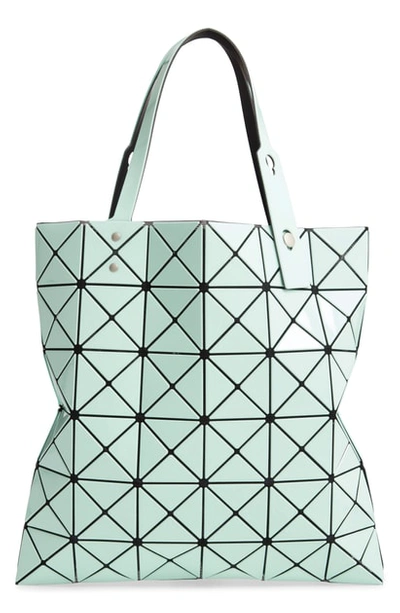 Shop Bao Bao Issey Miyake Lucent Tote - Blue In Light Mint/ Mint