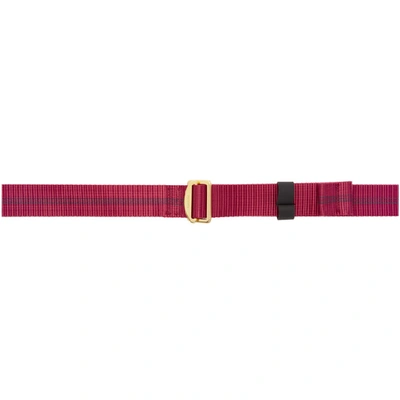 Shop Acne Studios Red Bla Konst Welte Belt