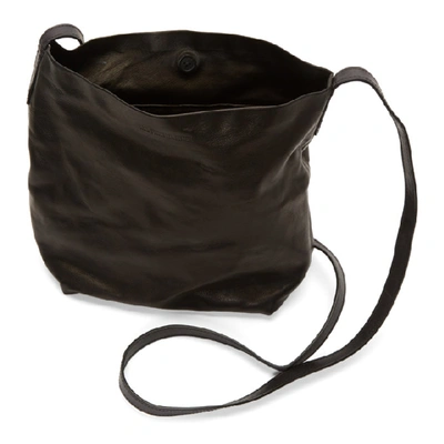 Shop Ann Demeulemeester Black Leather Bag