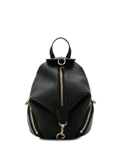 Shop Rebecca Minkoff Mini Julian Convertible Backpack In 003 Black