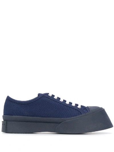 Shop Marni Pablo Sneakers - Blue