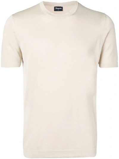 DRUMOHR DRUMOHR SHORT SLEEVE T-SHIRT - NEUTRALS 