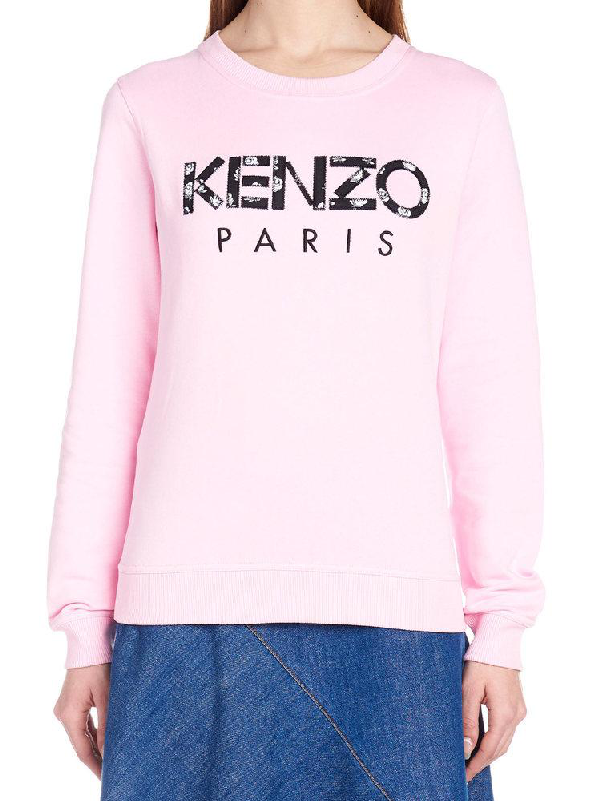 kenzo paris logo sweatshirt
