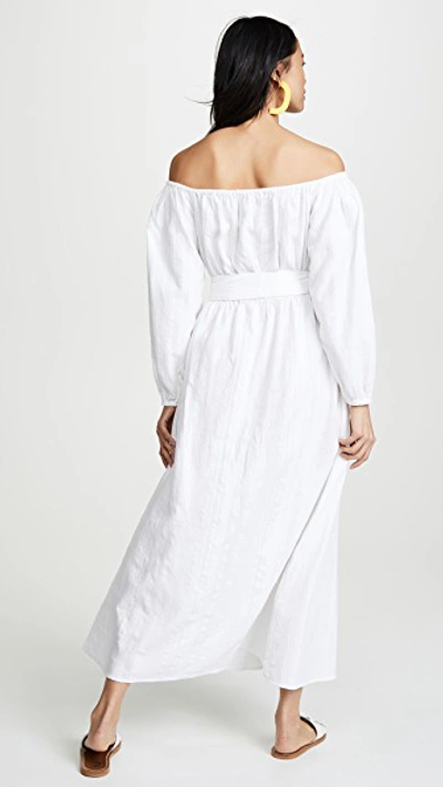 Shop Mara Hoffman Malika Dress In White