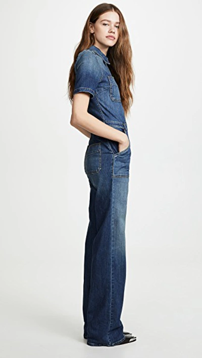 Shop Nili Lotan Cannes Jumpsuit In Tribeca Wash