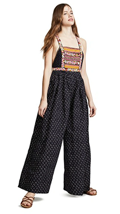 Shop Ulla Johnson Razi Jumpsuit In Indigo