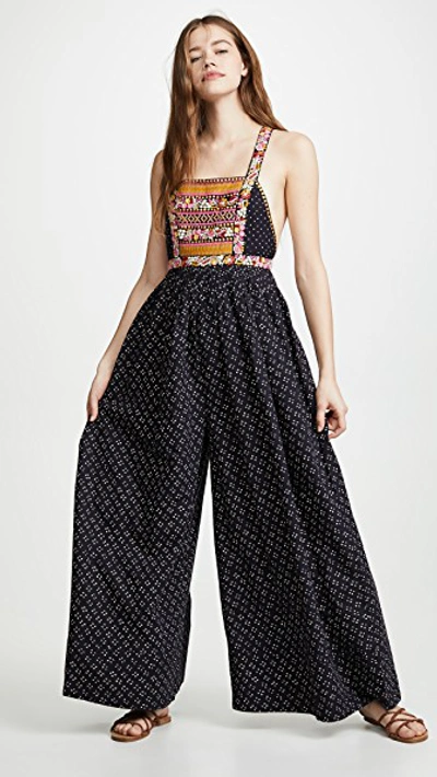 Shop Ulla Johnson Razi Jumpsuit In Indigo