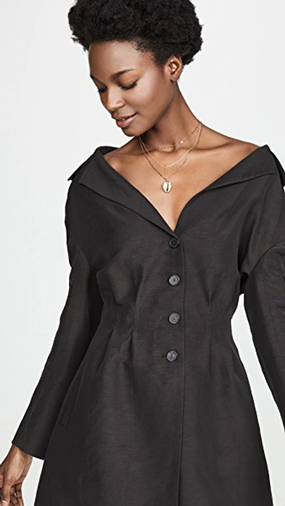 Shop Rachel Comey Reserve Jacket Dress In Black